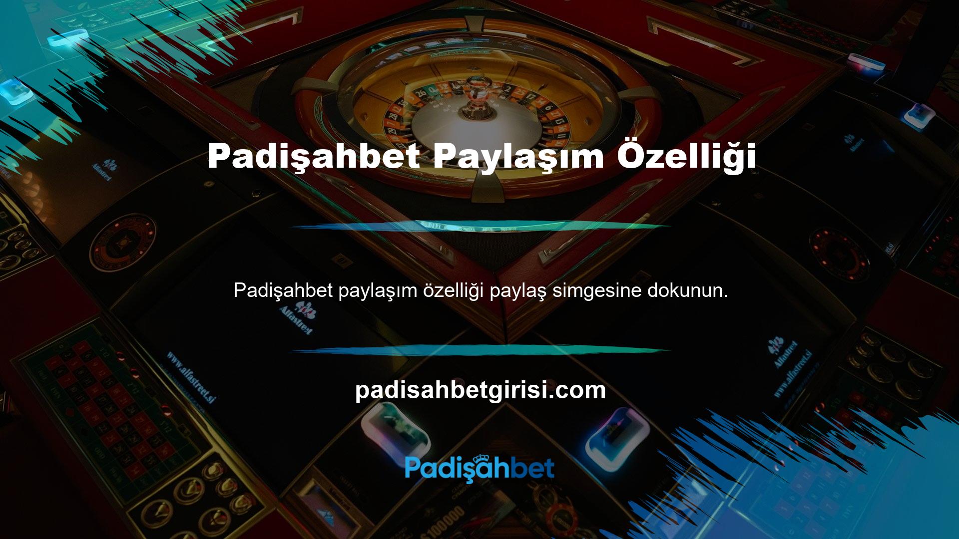 Ekrana bir şey eklemek için Ekle düğmesine tıklayın Padişahbet iOS uygulamasını Apple Smart Cihazınıza yüklemek için her adımı dikkatlice yapmanız gerekir