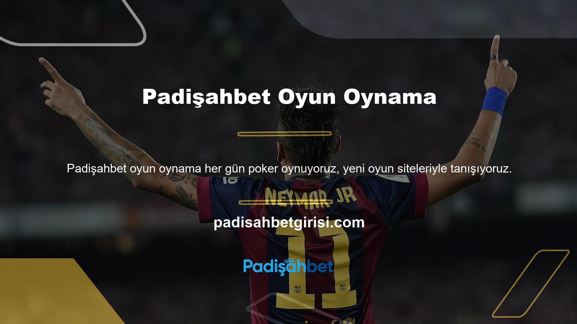 Ülkemizde bahis ve casino oyunları oynamanıza izin veren yabancı çevrimiçi oyun siteleri listemize Padişahbet oyun sitesi ekledik